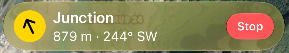 Navigation banner