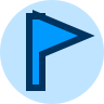 blue pennant