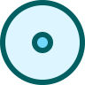cyan dot