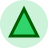 green triangle