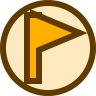 orange pennant