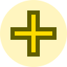 yellow cross